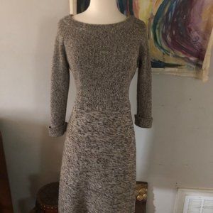 Maggy London Tweed Sweater Dress